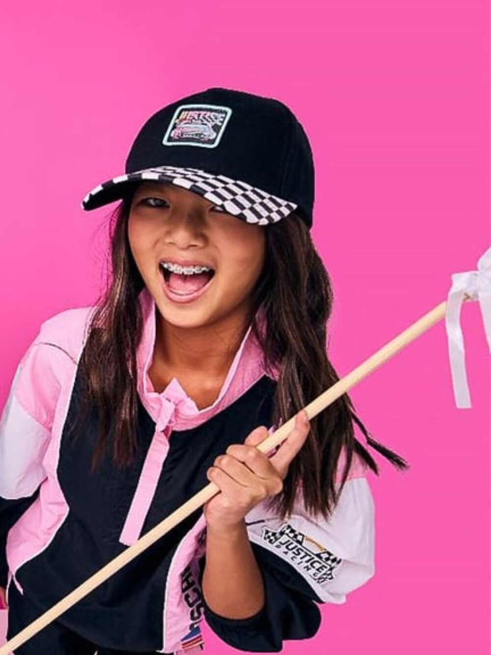 Justice x NASCAR Girls Baseball Cap
